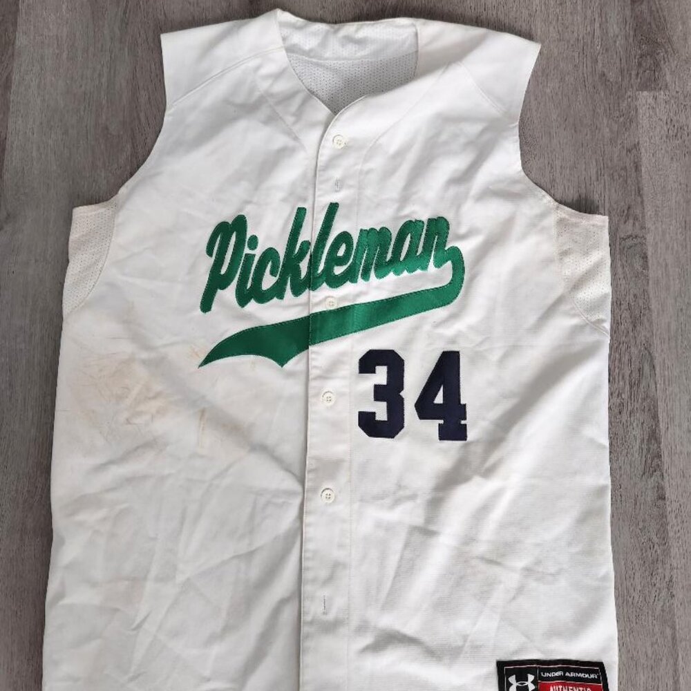 Pickleman Baseball Jerseys (Multiple home/away/numbers)